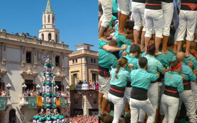 Hacemos piña con los Castellers de Vilafranca